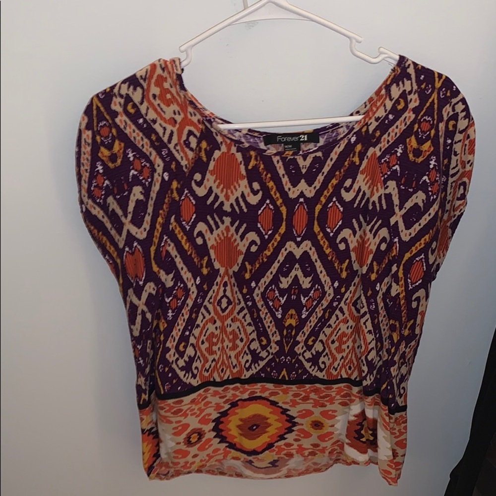 Flowy funky tee